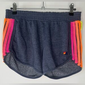 Aviator Nation 5 Stripe Jogger Shorts